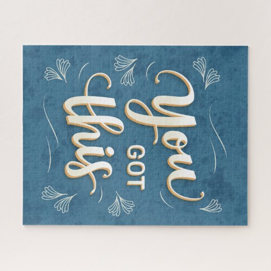 やる気を起こさせる引用文パズル ジグソーパズル (横)