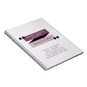 やる気を起こさせる引用文ビジョンと夢のジャーナリング ノートブック (右側)