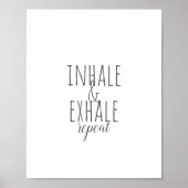 やる気を起こさせる引用文ポスタータイポグラフィ ポスター (正面)