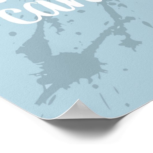 やる気を起こさせる引用文ポスター世界はあなたのキャンバス ポスター (角)