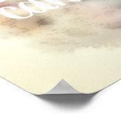 やる気を起こさせる引用文ポスター世界はあなたのキャンバス ポスター (角)