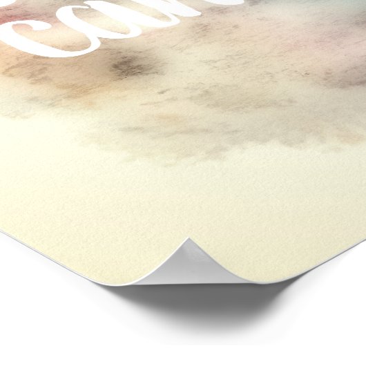 やる気を起こさせる引用文ポスター世界はあなたのキャンバス ポスター (角)