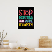 やる気を起こさせる引用文ポスター ポスター (キッチン)