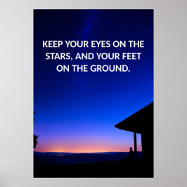 やる気を起こさせる引用文ポスター ポスター