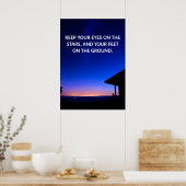 やる気を起こさせる引用文ポスター ポスター (キッチン)