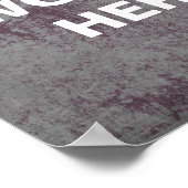 やる気を起こさせる引用文ポスタ動揺してー ポスター (角)