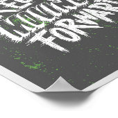 やる気を起こさせる引用文ポスタ感動的ー・ウォールアート ポスター (角)