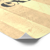 やる気を起こさせる引用文ポス動揺してストライプター ポスター (角)