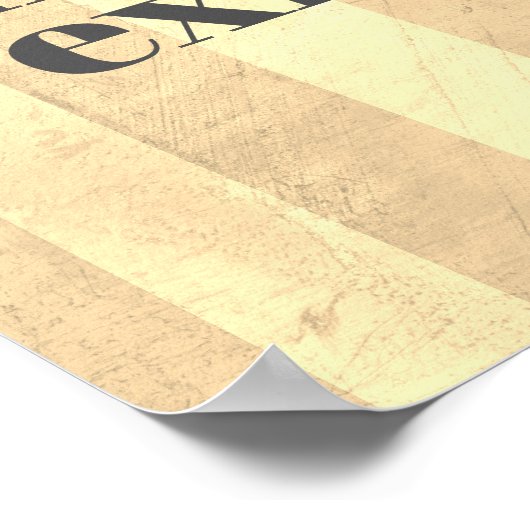 やる気を起こさせる引用文ポス動揺してストライプター ポスター (角)