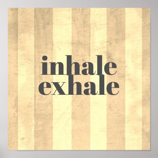 やる気を起こさせる引用文ポス動揺してストライプター ポスター (正面)