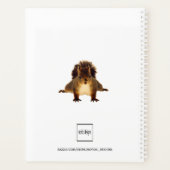 やる気を起こさせる引用文リスかわいいホワイトネーム2026 プランナー手帳 (裏面)