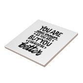 やる気を起こさせる引用文リノプリント タイル (側面)