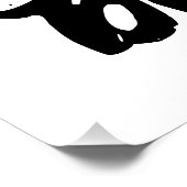 やる気を起こさせる引用文リノプリント ポスター (コーナー)