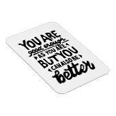 やる気を起こさせる引用文リノプリント マグネット (右側)