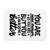 やる気を起こさせる引用文リノプリント マグネット (横)