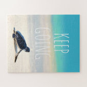 やる気を起こさせる引用文保ゴーガメビーチ ジグソーパズル (横)