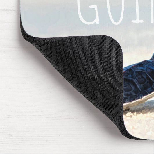 やる気を起こさせる引用文保ゴーガメビーチ マウスパッド (コーナー)