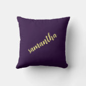 やる気を起こさせる引用文可愛いエレガントフローラデザイン クッション (裏面)