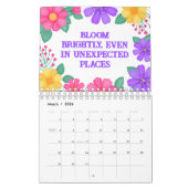 やる気を起こさせる引用文感動的ドパミン脱酸素剤 カレンダー (3月 2026)