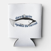 やる気を起こさせる引用文感動的魚 缶クーラー (正面)