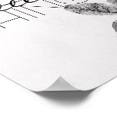 やる気を起こさせる引用文楽しむポスター ポスター (角)