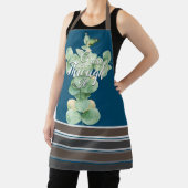 やる気を起こさせる引用文水彩植物学 エプロン (インサイチュ)