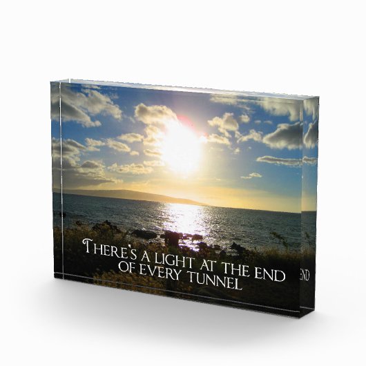 やる気を起こさせる引用文灯 フォトブロック (右)