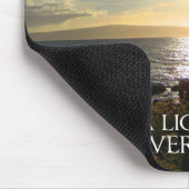 やる気を起こさせる引用文灯 マウスパッド (コーナー)