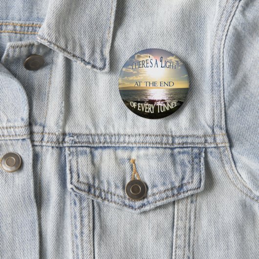 やる気を起こさせる引用文灯 缶バッジ (インサイチュ)