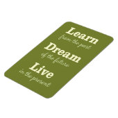 やる気を起こさせる引用文磁石 マグネット (左側)