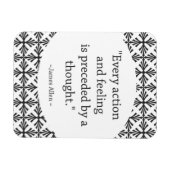 やる気を起こさせる引用文磁石 マグネット (横)