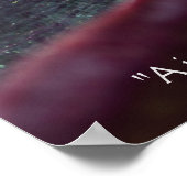 やる気を起こさせる引用文粘り強さ ポスター (角)