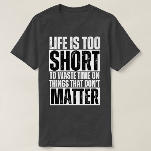 やる気を起こさせる引用文2 Tシャツ (デザイン正面)