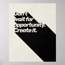 やる気を起こさせる引用文70sタイポグラフィロングシャドウ