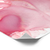 やる気を起こさせる引用文、まだ私の上昇、水の色 ポスター (角)