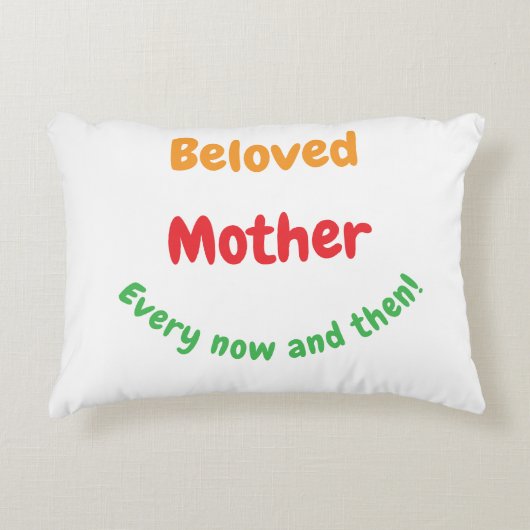 やる気を起こさせる引用文。 アクセントクッション (正面)