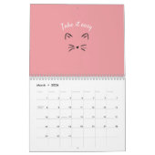 やる気を起こさせる引用文 カレンダー (3月 2026)