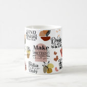 やる気を起こさせる引用文 コーヒーマグカップ (中央)