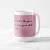 やる気を起こさせる引用文 コーヒーマグカップ (正面右)