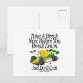 やる気を起こさせる引用文 シーズンポストカード (正面/裏面)