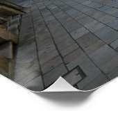 やる気を起こさせる引用文 – スペインのサンティアゴ・デ・コンポステラ ポスター (コーナー)