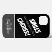 やる気を起こさせる引用文:スマイル搬送車! Case-Mate iPhoneケース (裏面 (横))