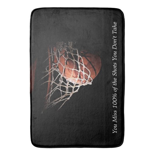 やる気を起こさせる引用文 バスマット (正面縦)