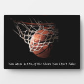 やる気を起こさせる引用文 フォトプラーク (正面)