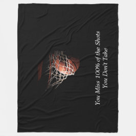 やる気を起こさせる引用文 フリースブランケット