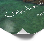 やる気を起こさせる引用文 – ベルレンガス – ポルトガル ポスター (コーナー)