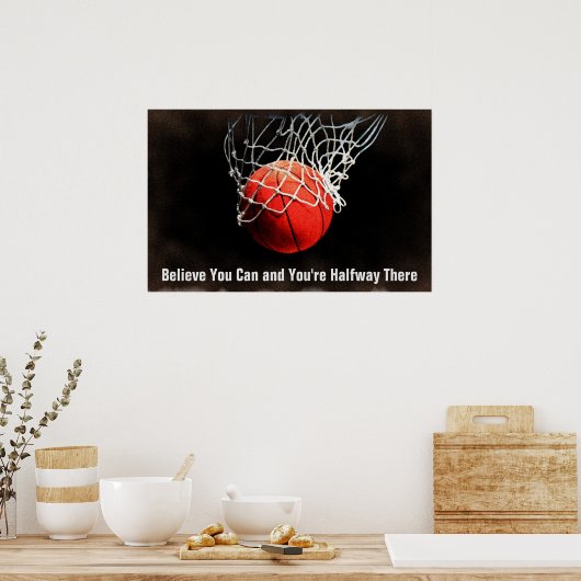 やる気を起こさせる引用文 ポスター (キッチン)