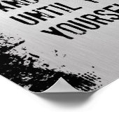 やる気を起こさせる引用文 ポスター (角)