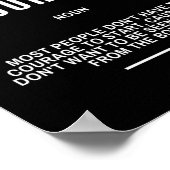 やる気を起こさせる引用文 ポスター (角)