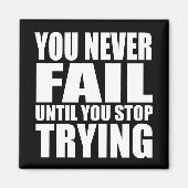 やる気を起こさせる引用文 マグネット (正面)